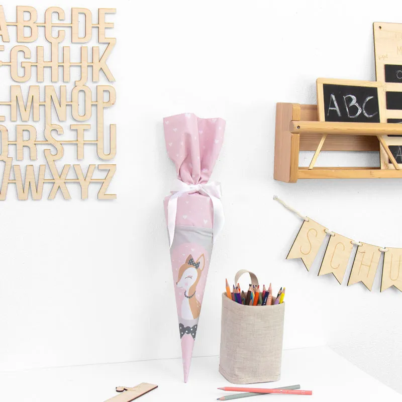 Geschwister Schultüte auch DIY aus Stoff - Bambi