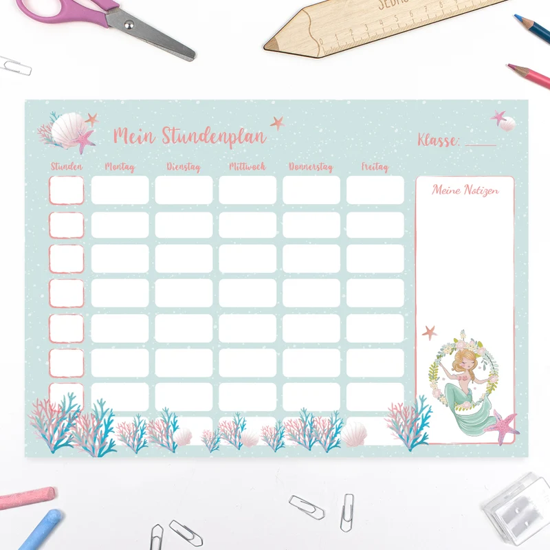Stundenplan - Meera Mermaid