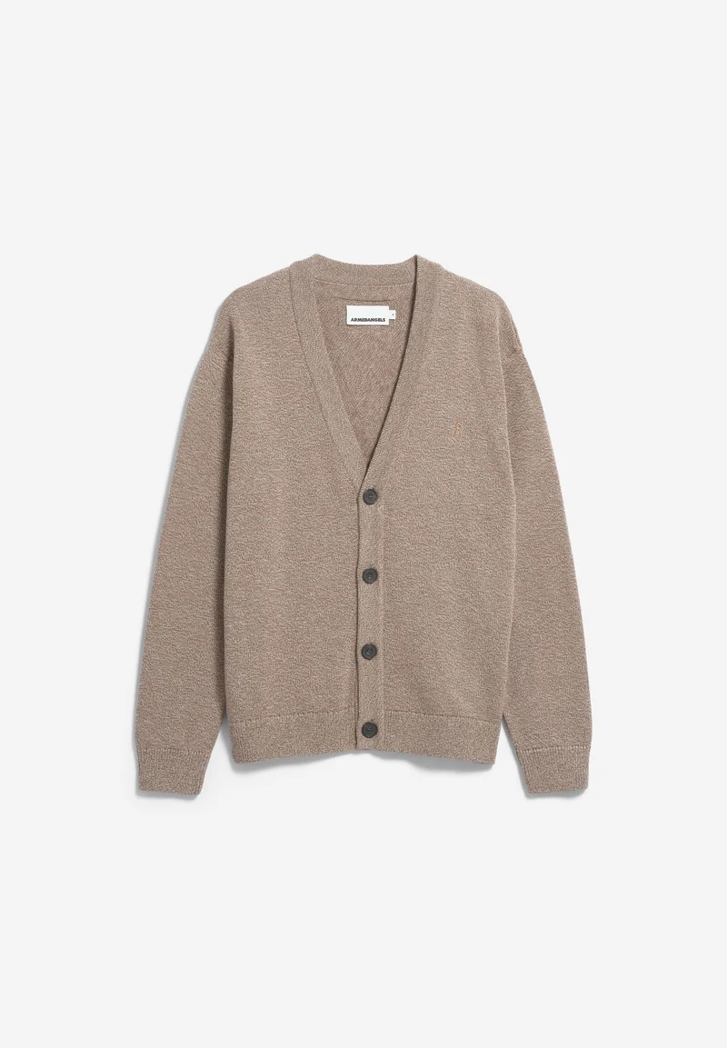 MOULINÉ-STRICKJACKE | amberwood-oatmilk