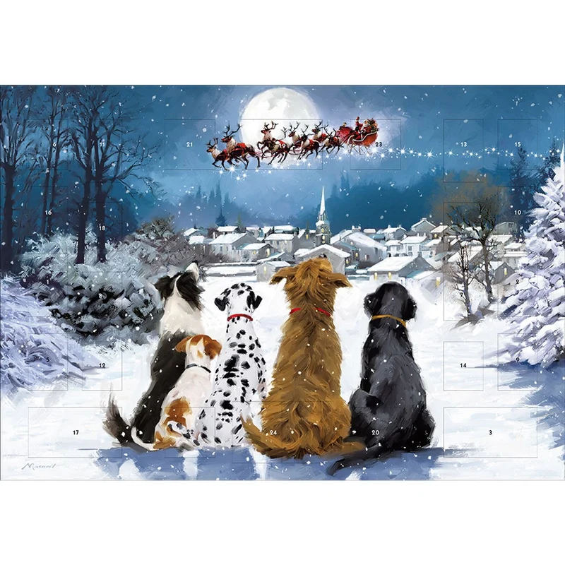 Night Before Christmas Advent Calendar | Fold-out Picture Advent Calendar
