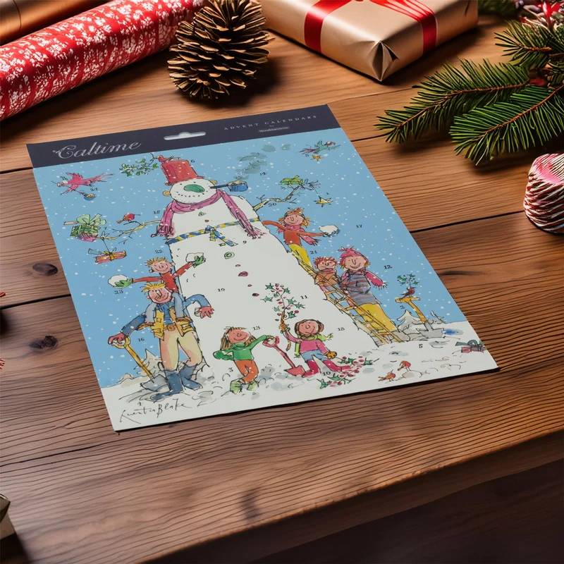 Quentin Blake Christmas Advent Calendar | Snowman Christmas Advent Calendar