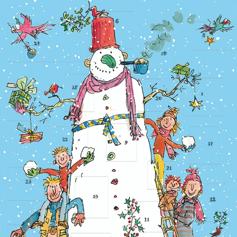 Quentin Blake Christmas Advent Calendar | Snowman Christmas Advent Calendar