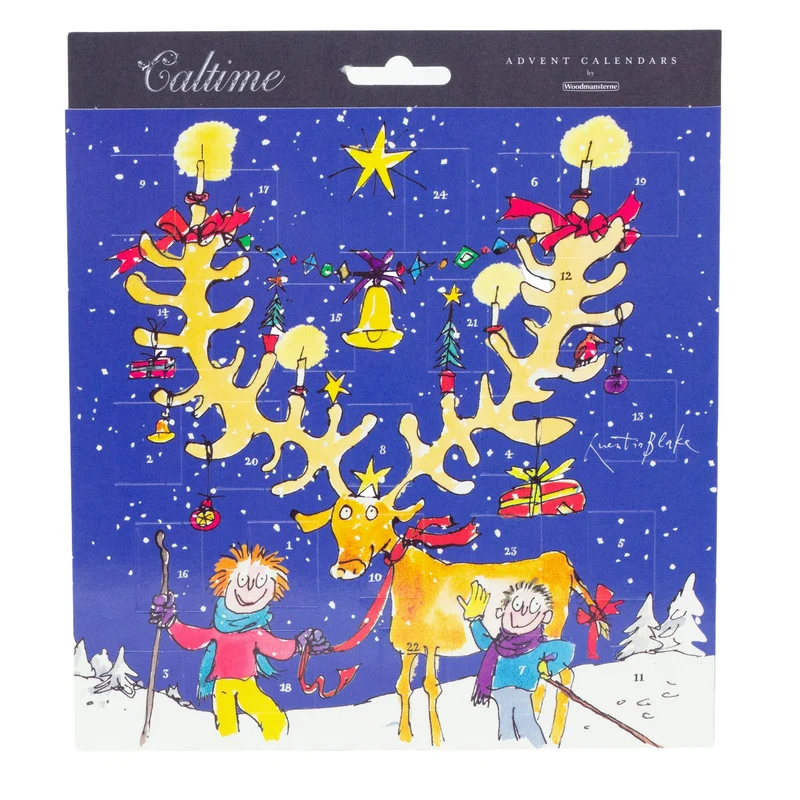 Quentin Blake Christmas Advent Calendar | Reindeer Christmas Advent Calendar
