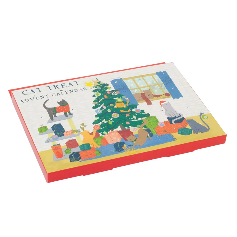 Cat Treat Christmas Advent Calendar | 24 Days of Salmon & Chicken Cat Treats