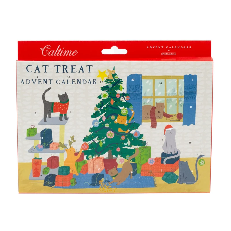 Cat Treat Christmas Advent Calendar | 24 Days of Salmon & Chicken Cat Treats