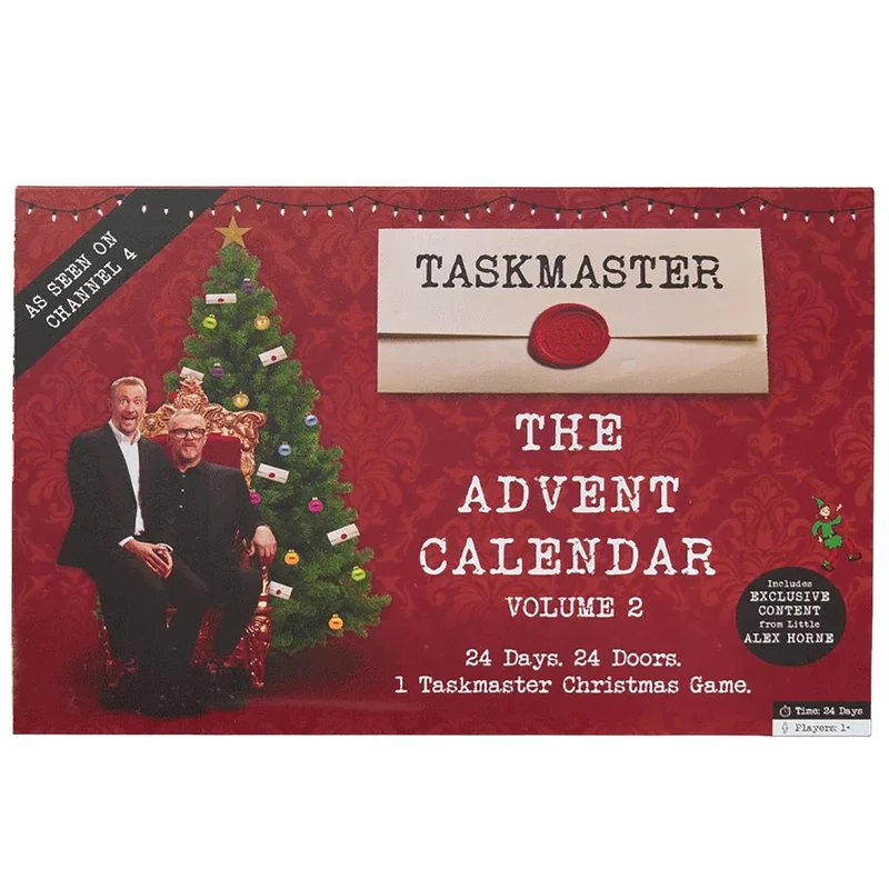Taskmaster Christmas Advent Calendar 2026, Volume 2 Challenge Game Calendar