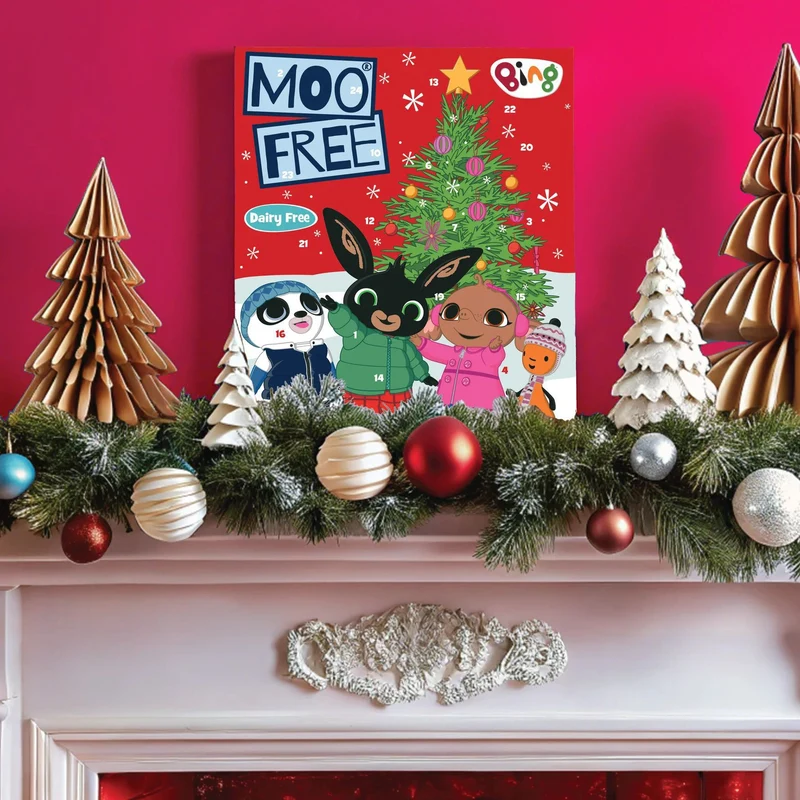 Children’s Dairy Free Milk Chocolate Advent Calendar | Christmas Calendar - 70g