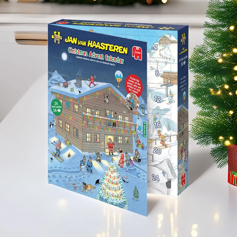 Jan van Haasteren Christmas Advent Calendar 2025 | Jigsaw Advent Calendar