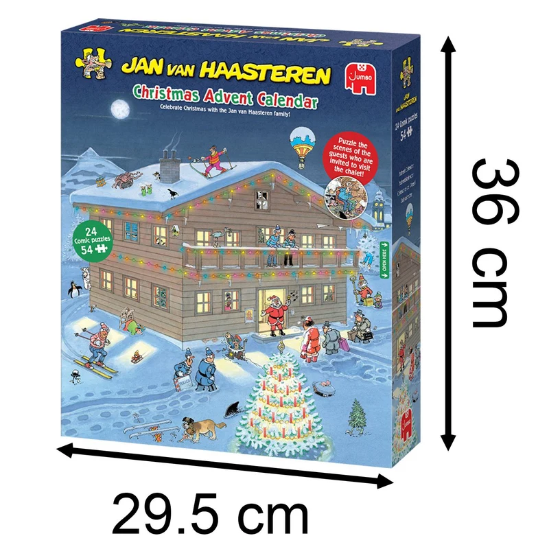 Jan van Haasteren Christmas Advent Calendar 2025 | Jigsaw Advent Calendar