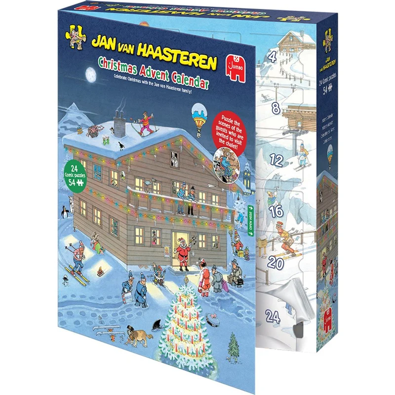 Jan van Haasteren Christmas Advent Calendar 2025 | Jigsaw Advent Calendar