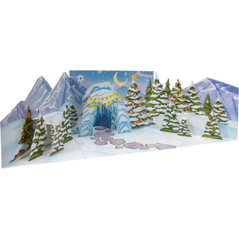 Pokemon Deluxe Christmas Advent Calendar for Kids with 16 Mini Battle Figures