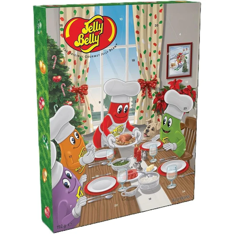 Jelly Belly Christmas Advent Calendar | 24 Gourmet Jelly Beans Advent Calendar