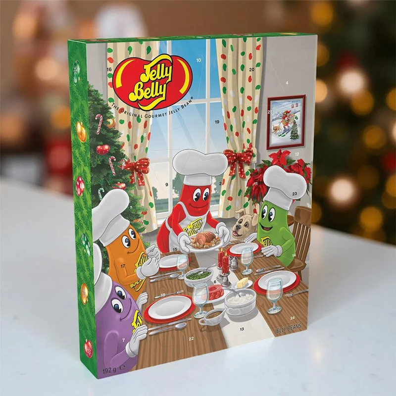 Jelly Belly Christmas Advent Calendar | 24 Gourmet Jelly Beans Advent Calendar
