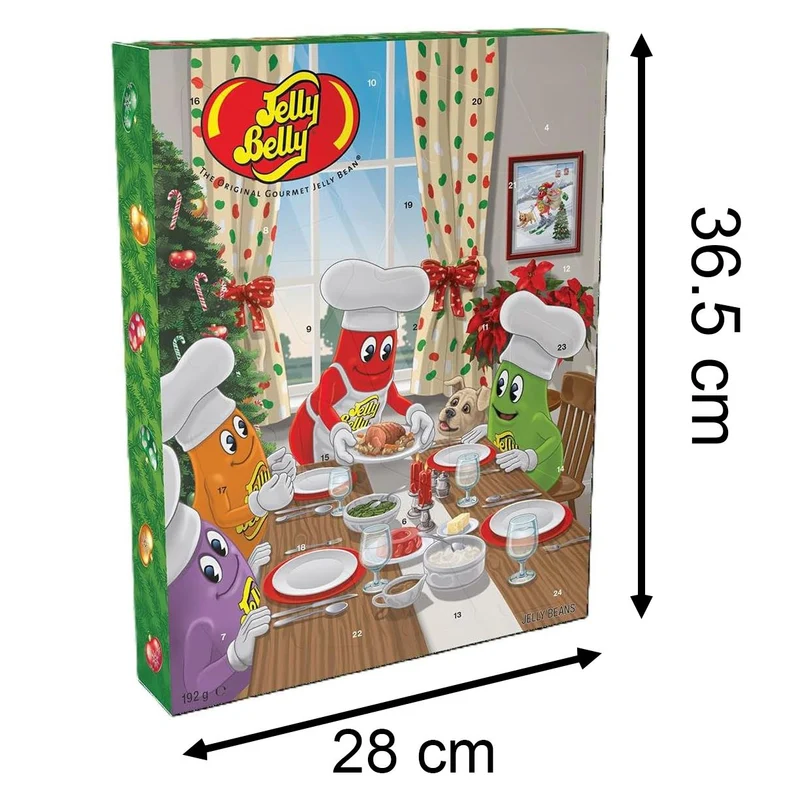 Jelly Belly Christmas Advent Calendar | 24 Gourmet Jelly Beans Advent Calendar