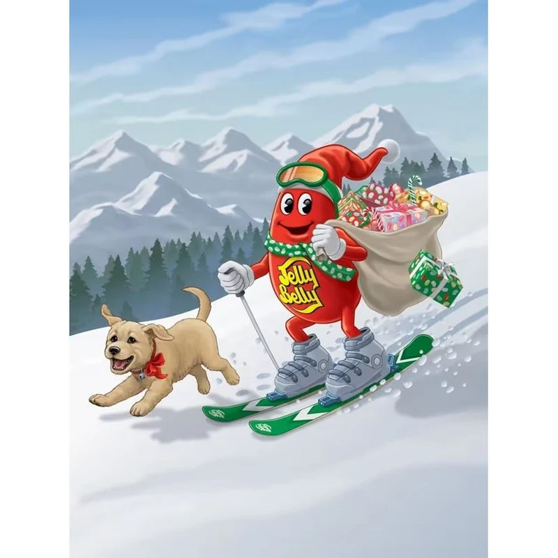 Jelly Belly Christmas Advent Calendar | 24 Gourmet Jelly Beans Advent Calendar