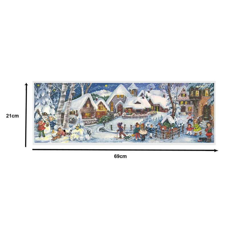 It's Snowing Christmas Advent Calendar | Traditional Picture Advent Calendar