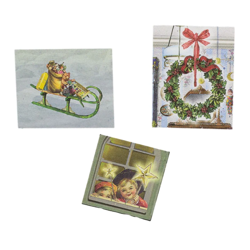 Nostalgic Christmas Time Advent Calendar | Traditional Advent Calendar - A3