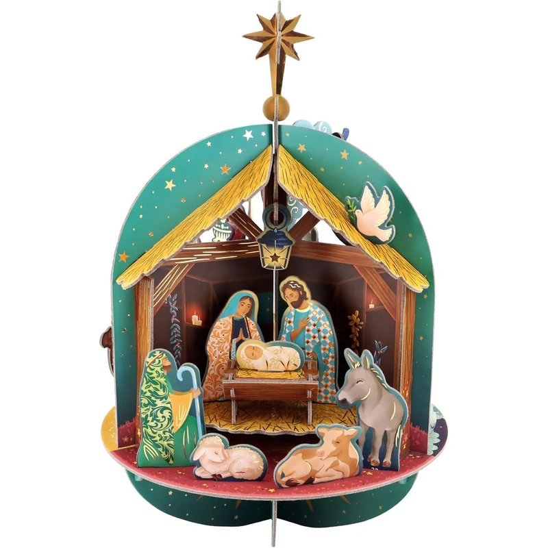 Pop & Build - Nativity Countdown | 3D Pop-up Christmas Advent Calendar