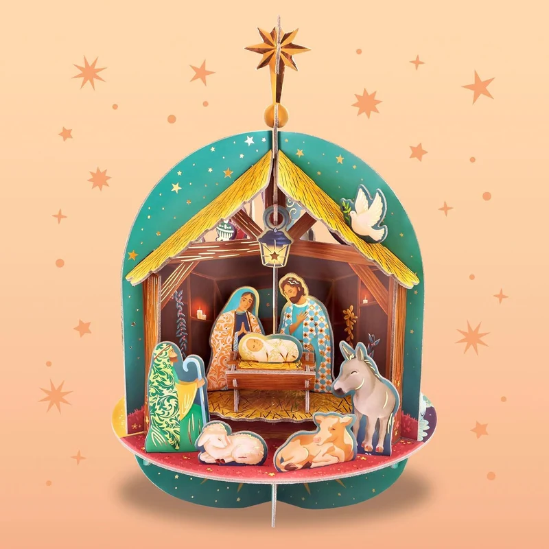 Pop & Build - Nativity Countdown | 3D Pop-up Christmas Advent Calendar