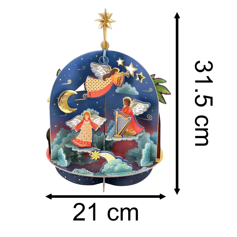 Pop & Build - Nativity Countdown | 3D Pop-up Christmas Advent Calendar