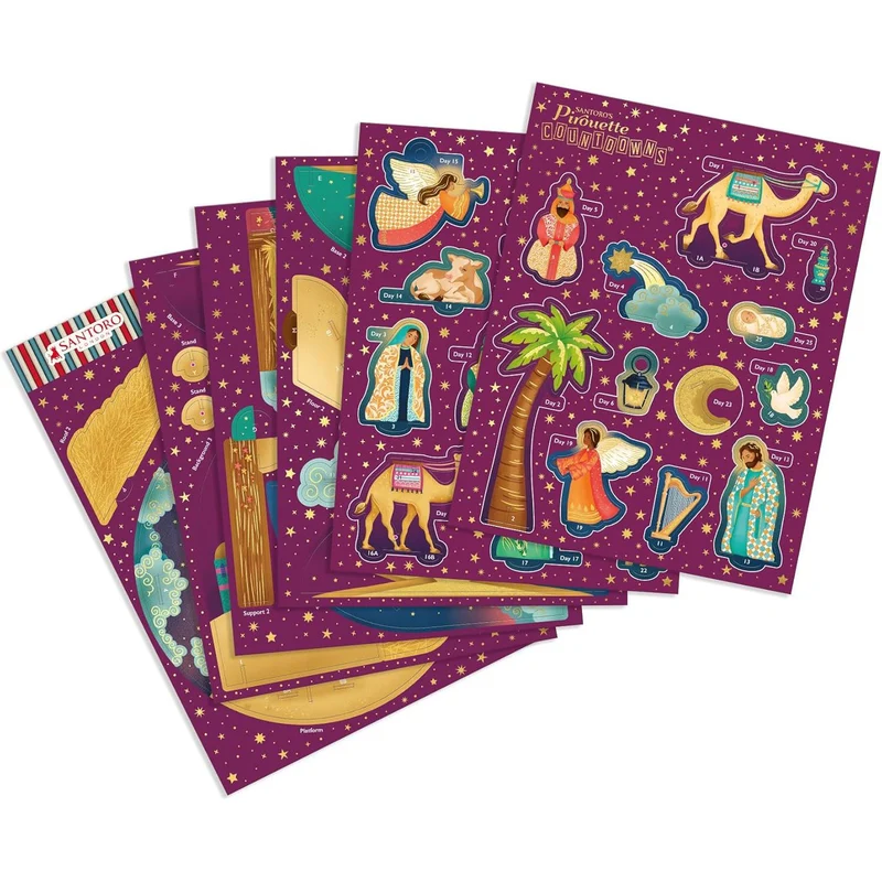Pop & Build - Nativity Countdown | 3D Pop-up Christmas Advent Calendar