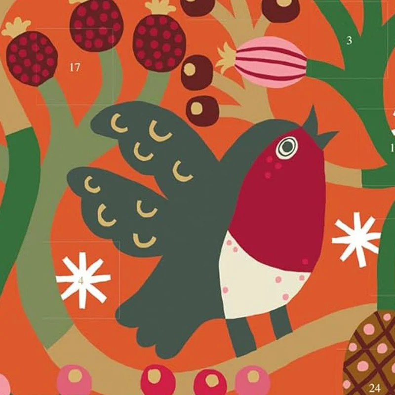 Christmas Chorus Advent Calendar | Festive Robins Christmas Advent Calendar