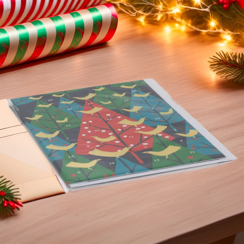 Brilliant Birds Advent Calendar Greetings Card | Christmas Advent Calendar