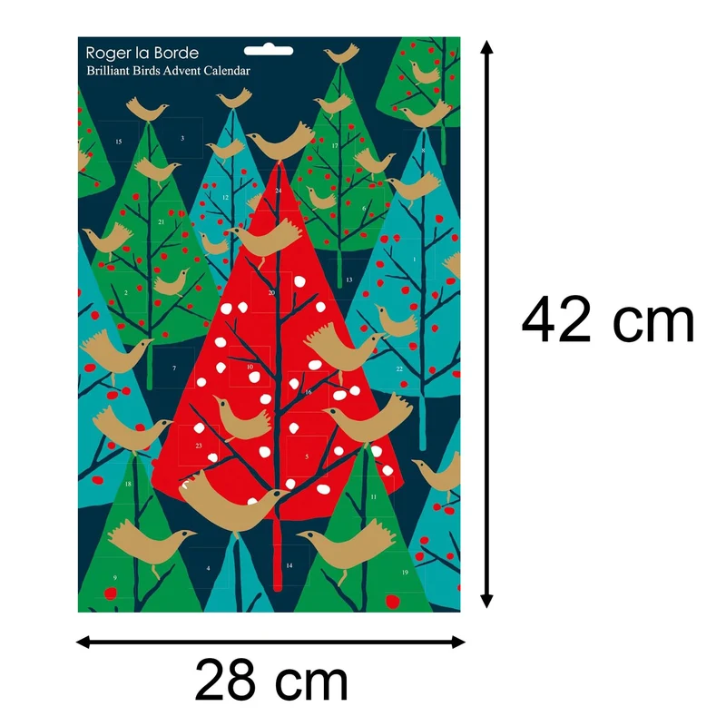 Brilliant Birds Christmas Advent Calendar | Christmas Tree Advent Calendar