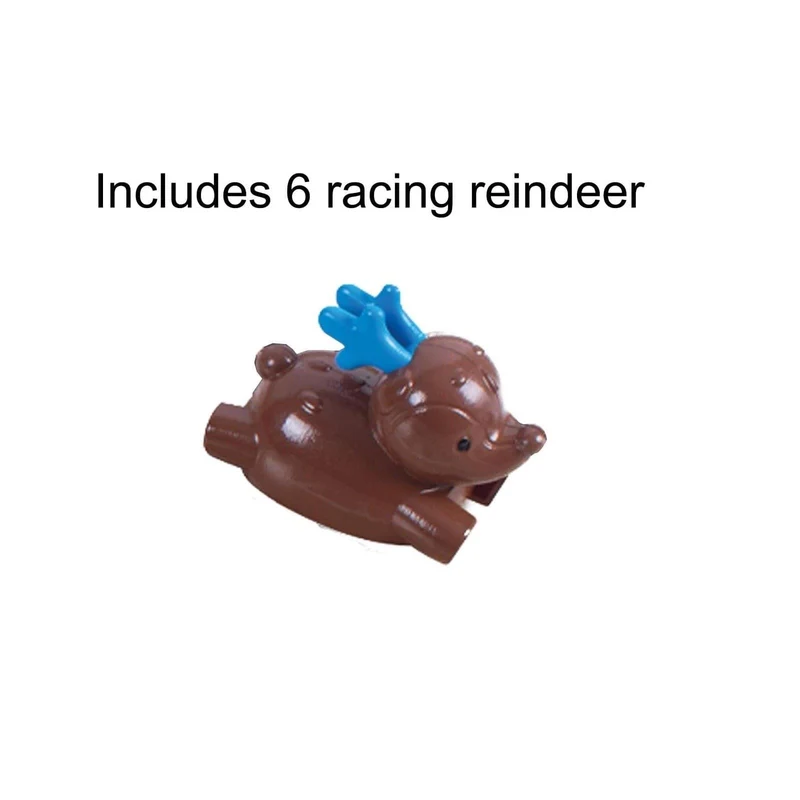 Rudolphs Present Dash Christmas Crackers 6 Family Game Crackers Racing Reindeer