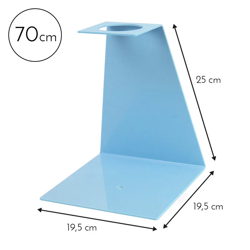 Schultüten Aufsteller 70 cm / 85 cm - hellblau