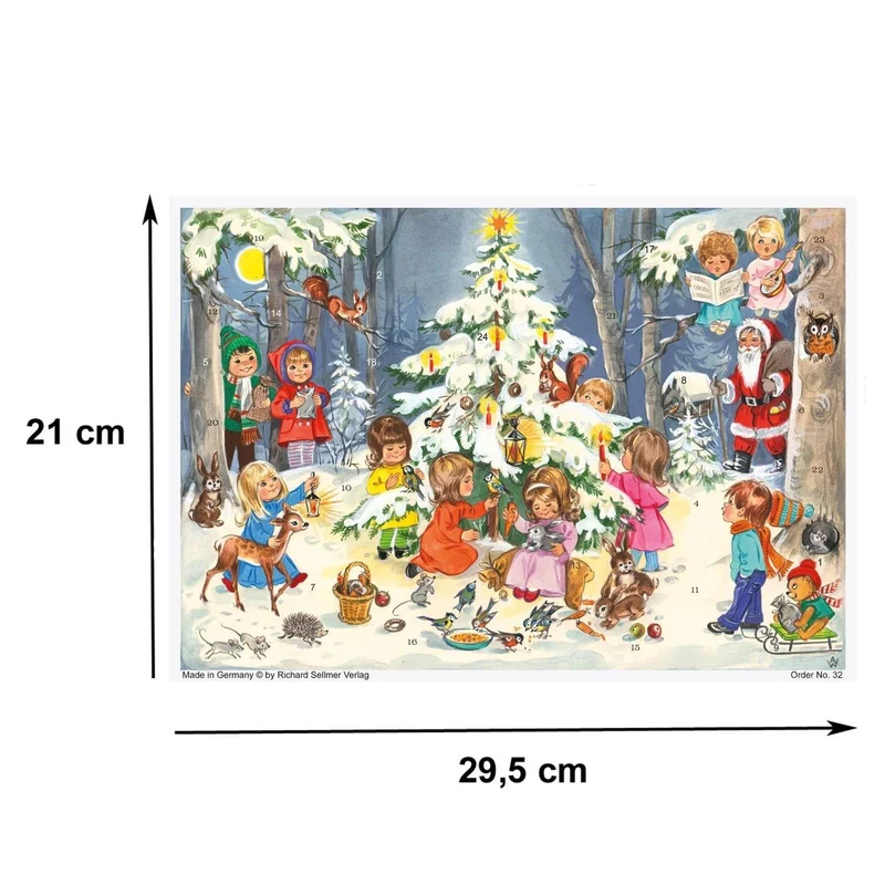 Fun and Games at the Christmas Tree Advent Calendar | Picture Advent Calendar