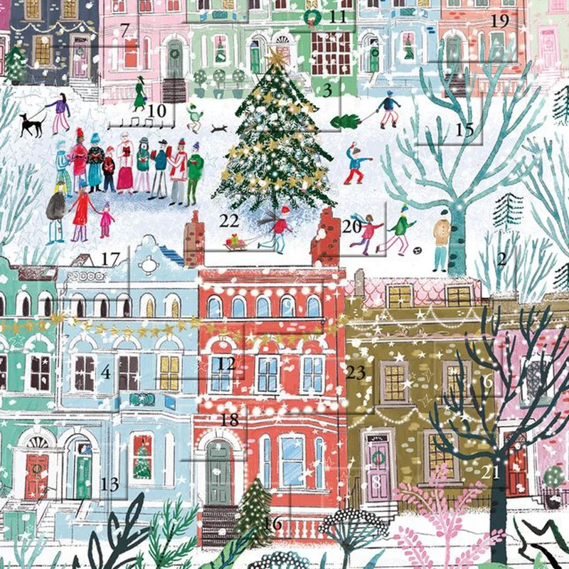 Winter in Notting Hill Christmas Advent Calendar | Traditional Advent Calendar