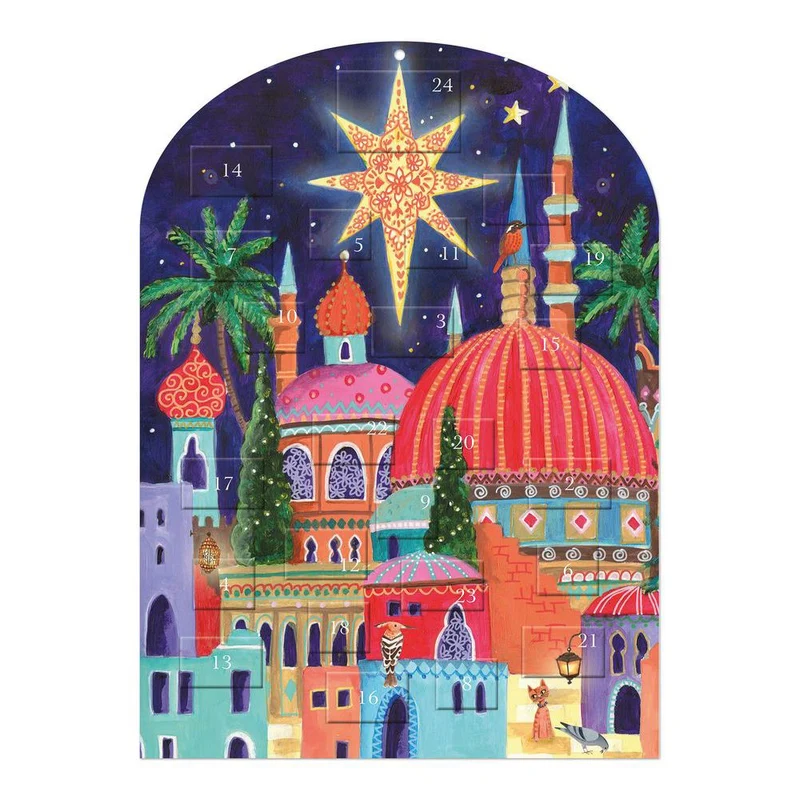 Star of Bethlehem Advent Calendar | Traditional Christmas Advent Calendar