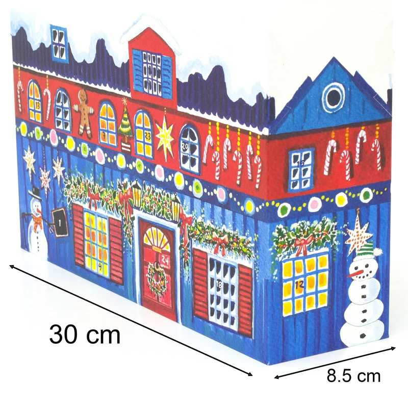 Santa’s North Pole Workshop Pop-Up Advent Calendar, 3D Christmas Advent Calendar