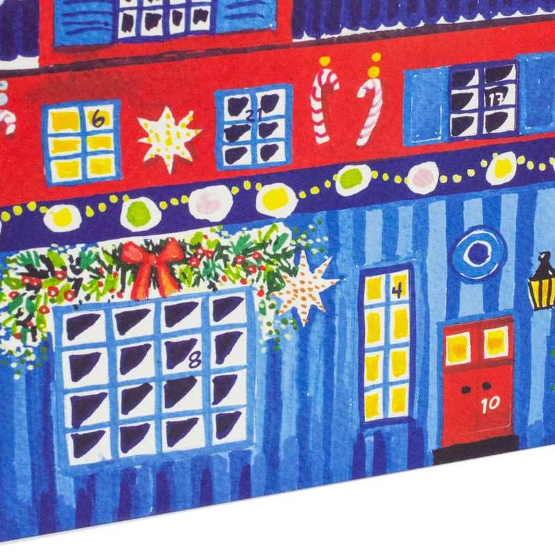 Santa’s North Pole Workshop Pop-Up Advent Calendar, 3D Christmas Advent Calendar