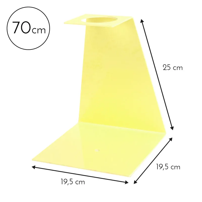 Schultüten Aufsteller 70 cm / 85 cm - gelb