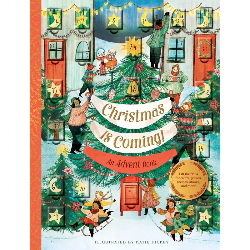 Christmas is Coming! Advent Calendar Book | Family Christmas Activity Book