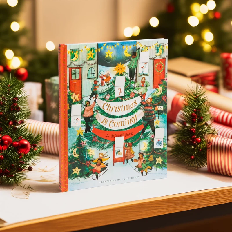 Christmas is Coming! Advent Calendar Book | Family Christmas Activity Book