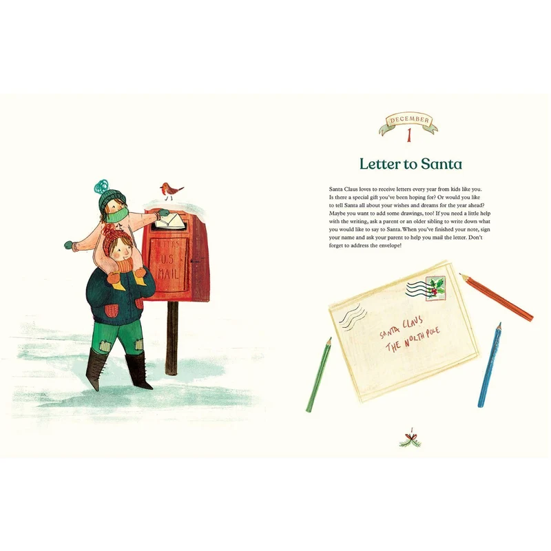 Christmas is Coming! Advent Calendar Book | Family Christmas Activity Book