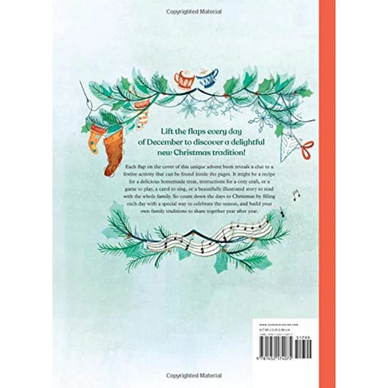 Christmas is Coming! Advent Calendar Book | Family Christmas Activity Book