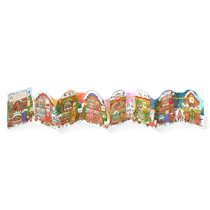 Brown Bear Wood Advent Book | Christmas is Coming to Town! Advent Calendar Book