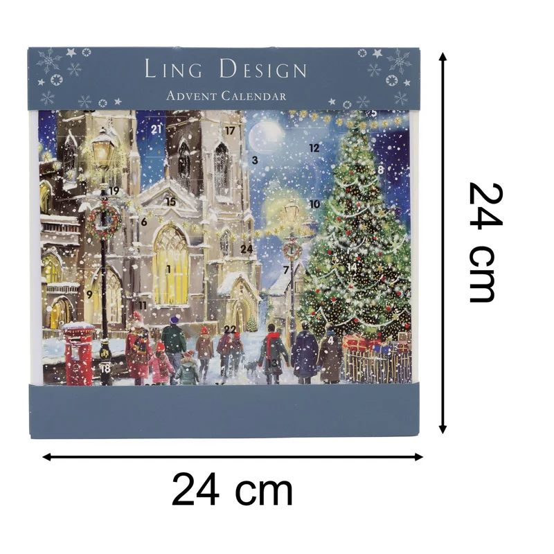 Christmas Advent Calendar | Traditional Picture Christmas Advent Calendar