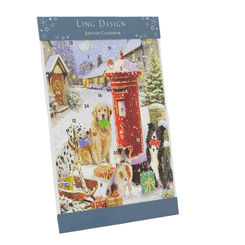 Christmas Delivery Advent Calendar | Traditional Christmas Advent Calendar
