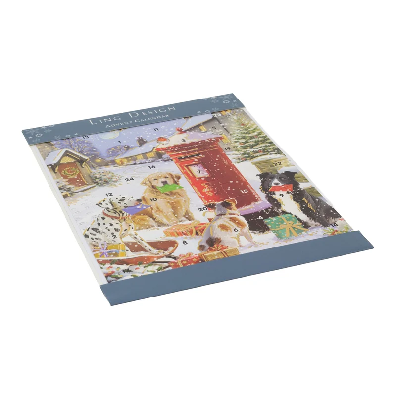 Christmas Delivery Advent Calendar | Traditional Christmas Advent Calendar