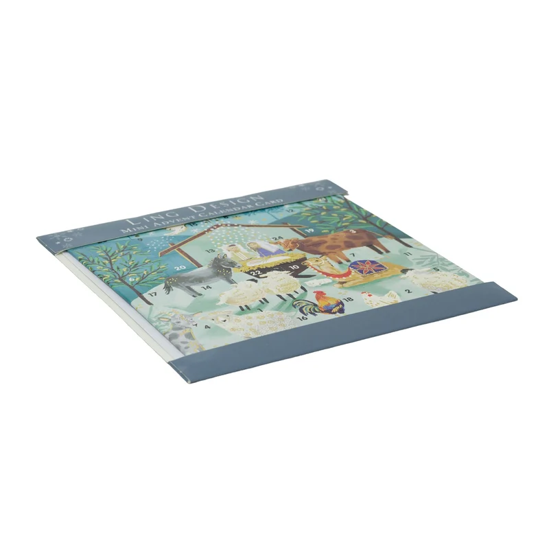 The Nativity Christmas Advent Calendar Greetings Card | Door Advent Calendar