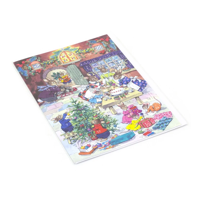 Christmas Eve Advent Calendar Greetings Card | Christmas Advent Calendar - A5