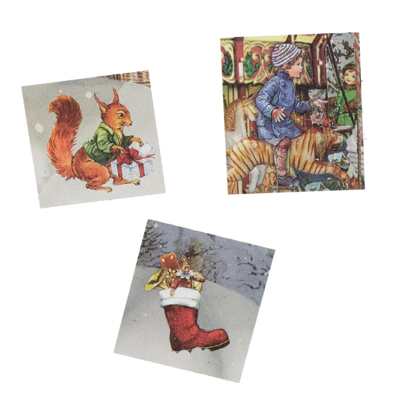 Christmas Market Advent Calendar | Traditional Advent Calendar - 42x29.5cm