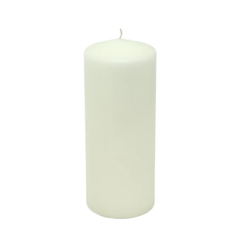 Extra Large Unscented Ivory Church Pillar Candle | Candle for Home & Events 25cm