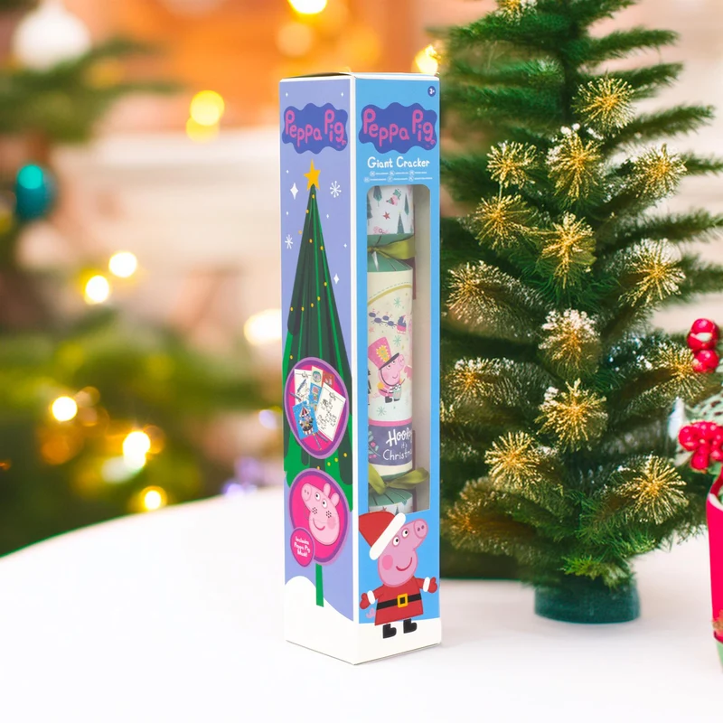 Giant Peppa Pig Christmas Cracker | Children Extra Large Xmas Cracker - 55cm