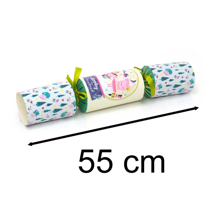 Giant Peppa Pig Christmas Cracker | Children Extra Large Xmas Cracker - 55cm